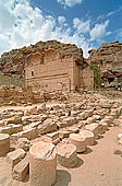 Petra - the Qasr al-Bint al-Faroun 